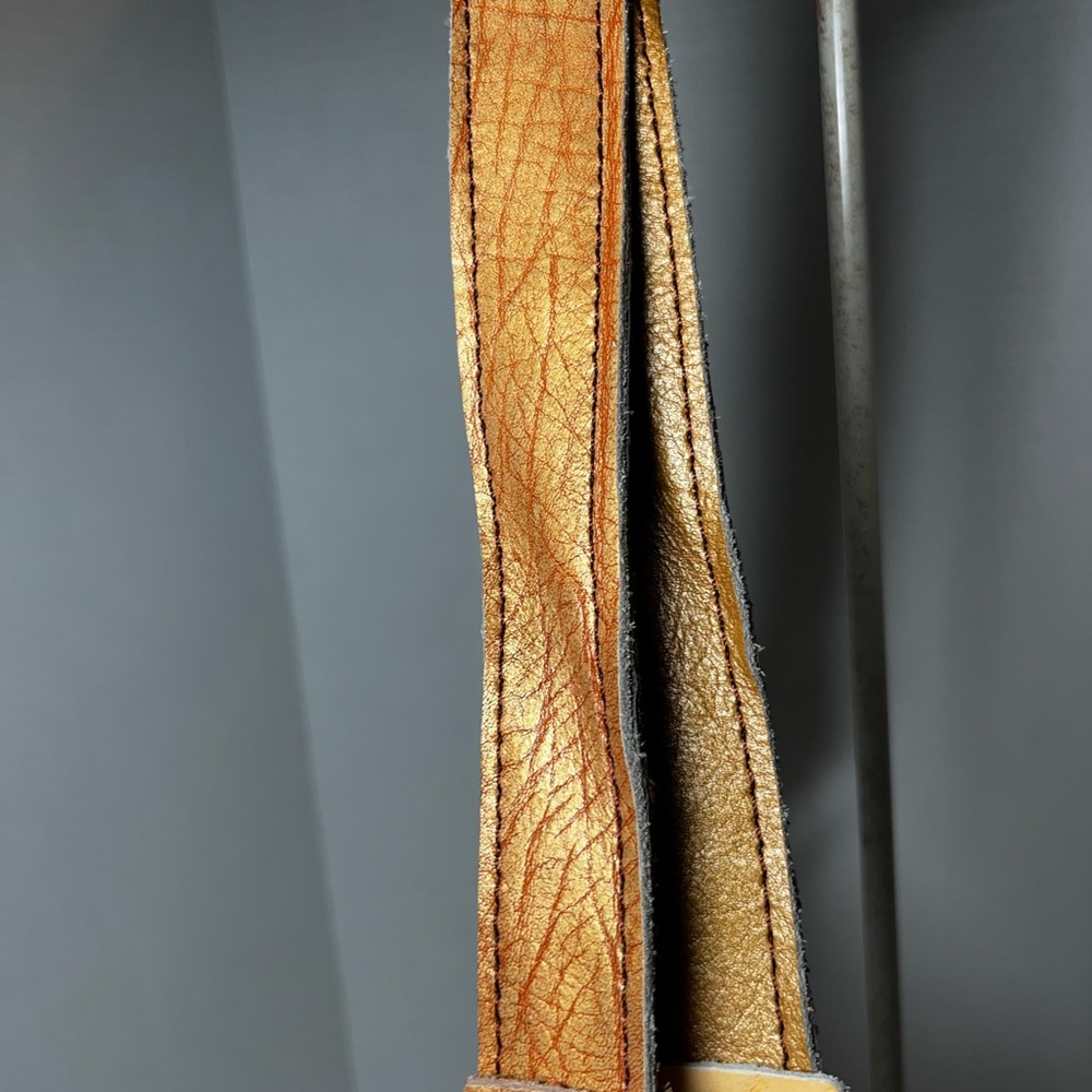 Leather Heart Patchwork Shoulder Bag - image 5